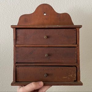 Vintage Spice Cabinet